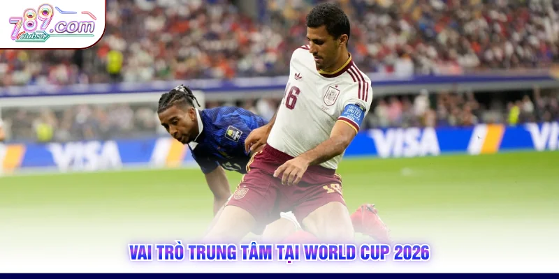 Vai trò trung tâm tại World Cup 2026